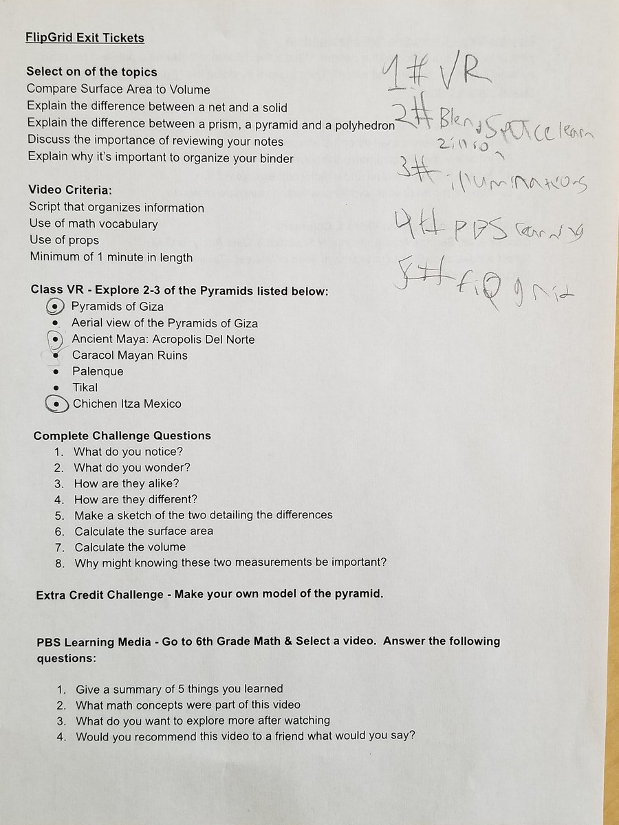 Rosemary_Edu's tweet image. Traci Cummings at Sands Montessori is providing transformational learning opportunities!  5 options to experience &amp;amp; demonstrate their learning. 
Student voice &amp;amp; choice champion here! 
@ClassVR @Flipgrid #BlendSpace #illumination #PBSLearning Media 
#CPSandMe #CPS_BLA