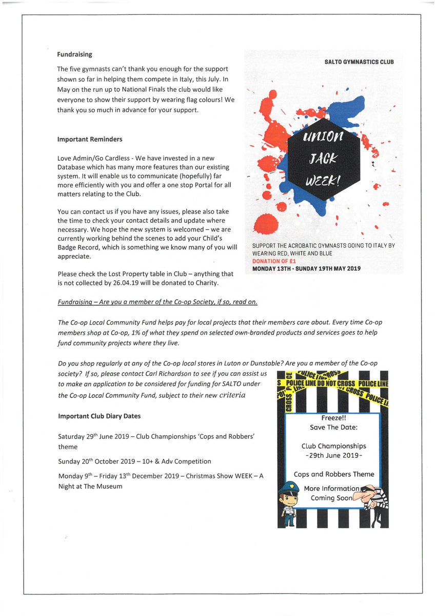 Parent newsletter #keepingyouupdated  🤸🏼‍♀️🤸🏼‍♀️🤸🏼‍♀️