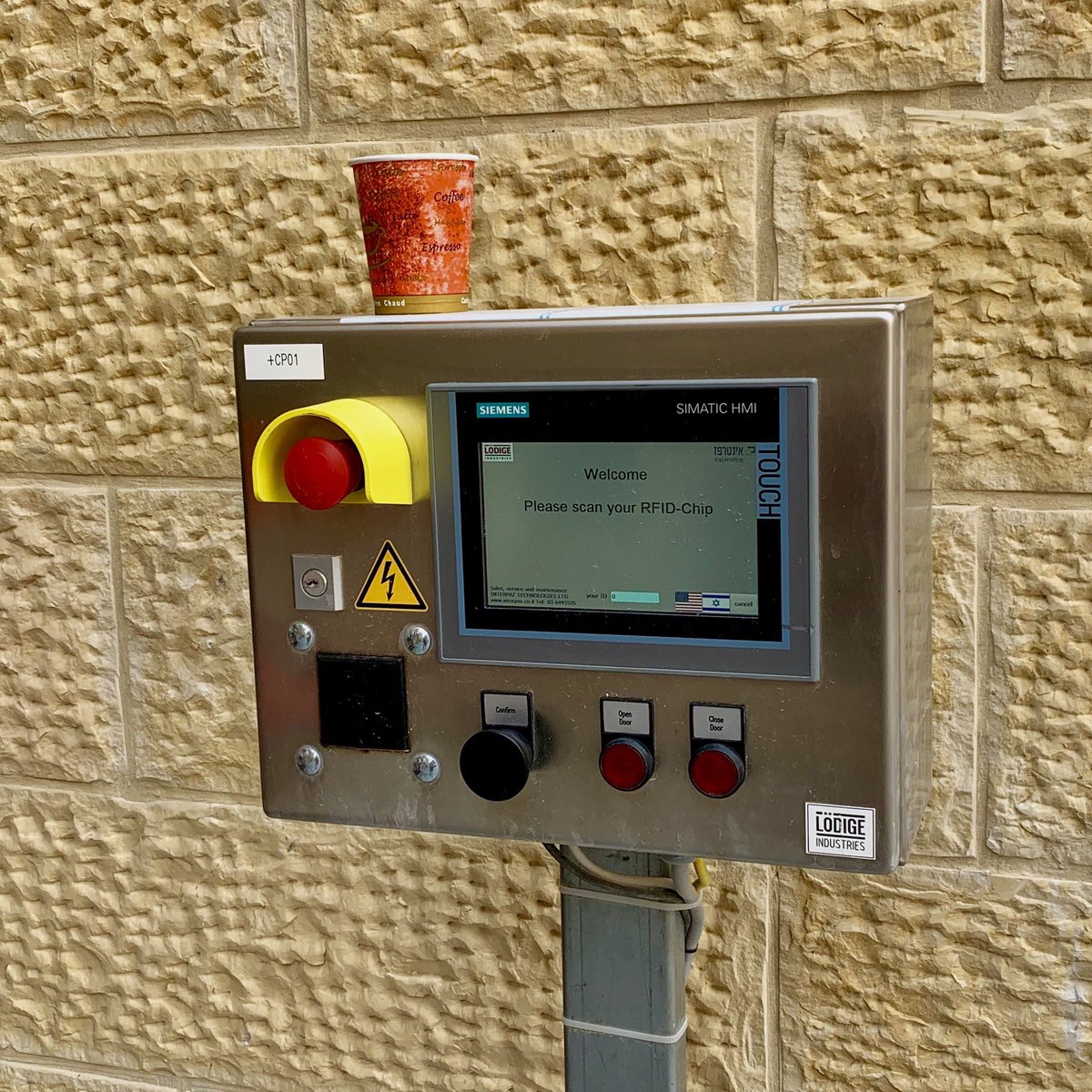 BTW.... also in #israel they know where the best HMIs do come from 😜👍🏻 #automation #hmi #siemens