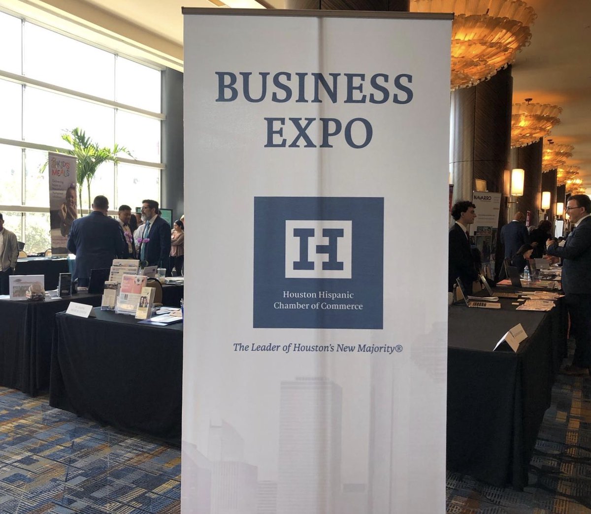 HispanicHouston's tweet photo. The Annual Luncheon and Business Expo is starting! Over 100 companies, organizations, elected officials and entrepreneurs are present and ready to network!
#HispanicHouston #HispanicInfluence #StrengthInNumbers #Texasmeansbusiness #Houston https://t.co/bqdLinqF2f