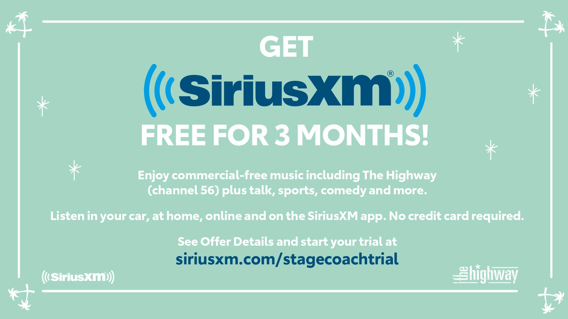 Toyota USA on Twitter "Get SIRIUSXM FREE for 3 Months! See Offer