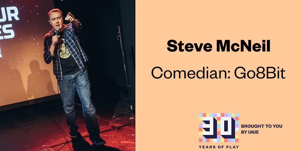 30yearsofplay's tweet image. We speak to #Go8Bit&apos;s @stevemcneil for our untold stories series! ☺️🎙️Read it here: bit.ly/2XJ2SDH 👈 #30yearsofplay