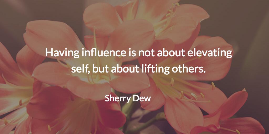 InnovBlvd's tweet photo. Having influence is not about elevating self, but about lifting others. https://t.co/45zTVHXYfk