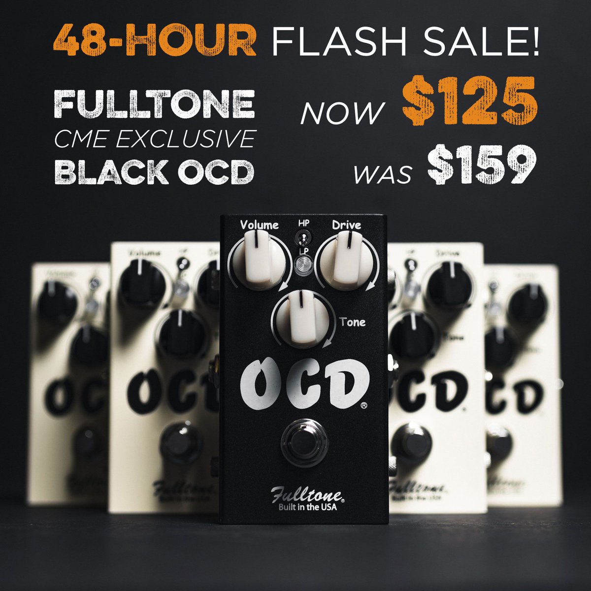 RT @ChicagoMusicEx: Great deal alert! You've got 48 hours to pick up the OCD in black for a sweet, sweet price at $125 LIVE on the site now! bit.ly/2IYrHHu
.
.
.
.
#cme #chicagomusicexchange #fulltone #ocd #cmeexclusive #greatdeal #sales #gearsale