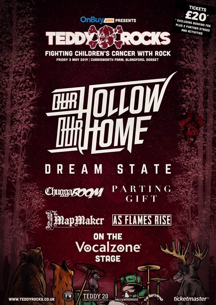 TeddyRocksFest's tweet image. ONE WEEK. just one.
Our campsite would have been open an hour and an hour away from the arena opening! Oh my. We can’t wait.

Look at our @VocalzoneHQ stage line up for Friday... Oh and the weekend as a whole is pretty tasty too!

🎟 teddyrocks.co.uk/tickets

🐻❤️
#TRF19