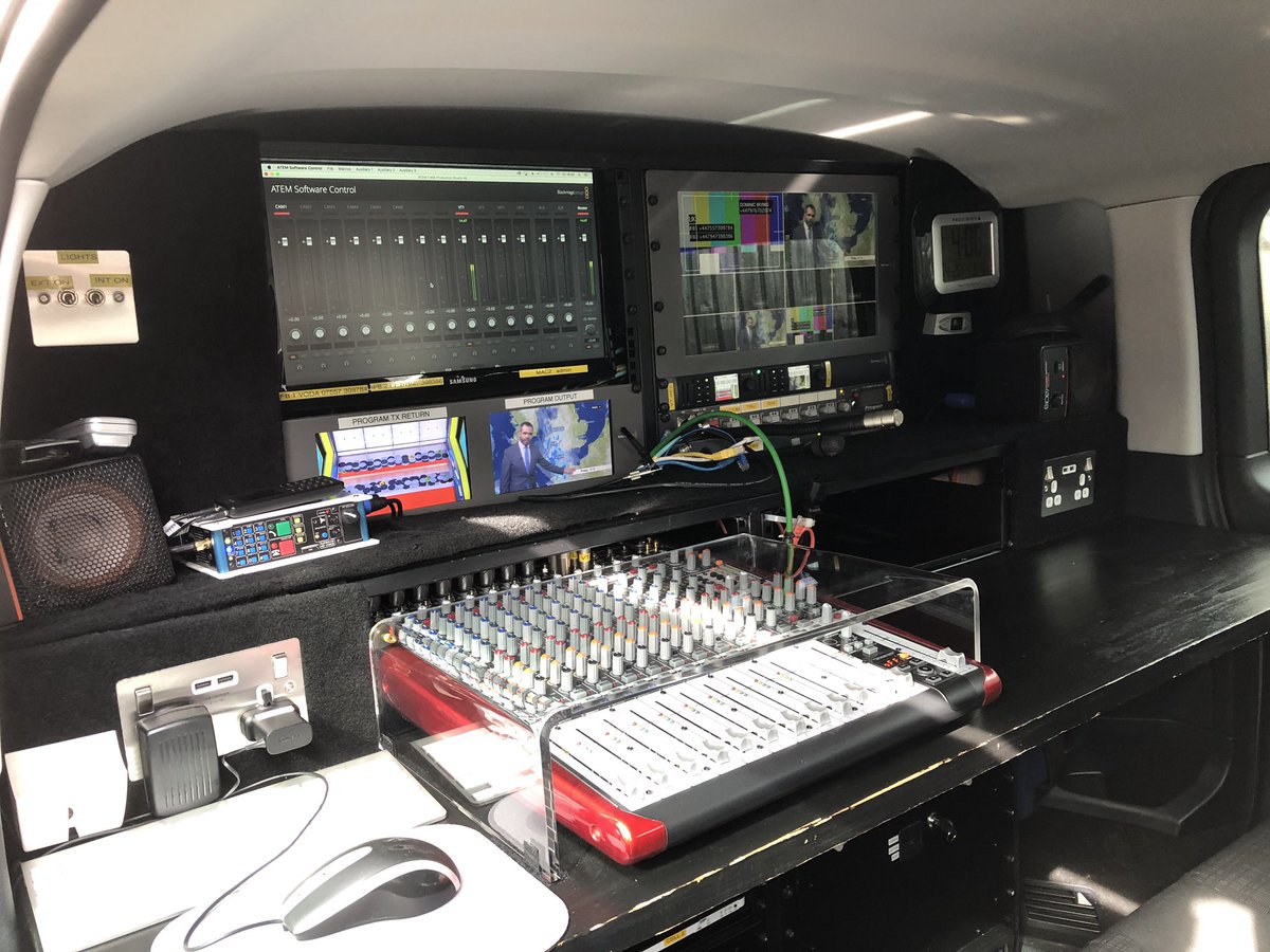 ParagonLiveLtd's tweet photo. A great week, first part spent relaxing on holiday in Ibiza and the second re-jigging the van for some new kit for a busy summer of lives all over the country #liveOB #livestreaming #connectivity #Liveu @CVPgroup https://t.co/6cpWdHNuXo