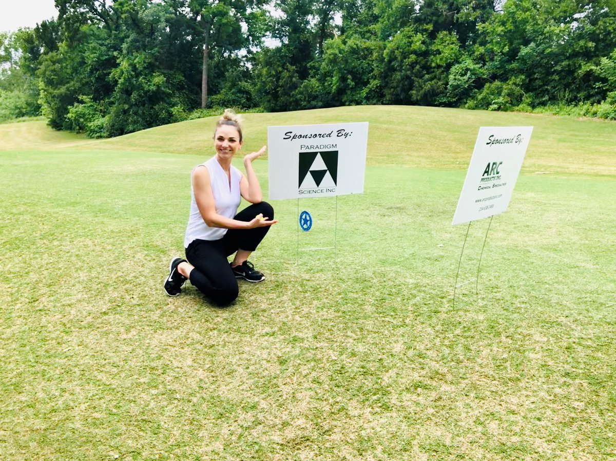 ParadigmScience's tweet photo. Candice Andersen, Paradigmโs West Coast Account Manager recently participated in the SWSCC 2019 Golf Outing at the Cowboys Gold Club in Dallas, Texas. It was a great day spent with amazing colleagues filled with friendly competition and laughs. ๐๐ผโโ๏ธโณ๏ธ #SWSCC https://t.co/KPxoqJvu3c