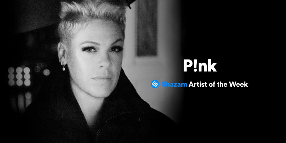 .@Pink is our Artist of the Week 💙 Listen to her new album #Hurts2BHuman on @AppleMusic ---> apple.co/2PBcQ7q