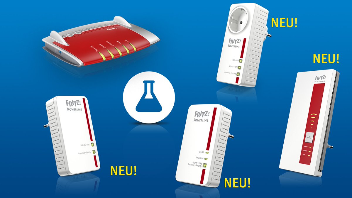 fritz_com_de's tweet image. Mein lieber Herr Gesangsverein... 🎵 Da gibt es doch pünktlich am Freitag noch ein richtig großes Labor-Paket: Die FRITZ!Box 7490 ist ebenso mit dabei wie die vier (!) Neuzugänge FRITZ!Repeater 1160, FRITZ!Powerline 1240E, 546E und 540E. 🔊

#fritzlabor #fritzbox #fritzrepeater