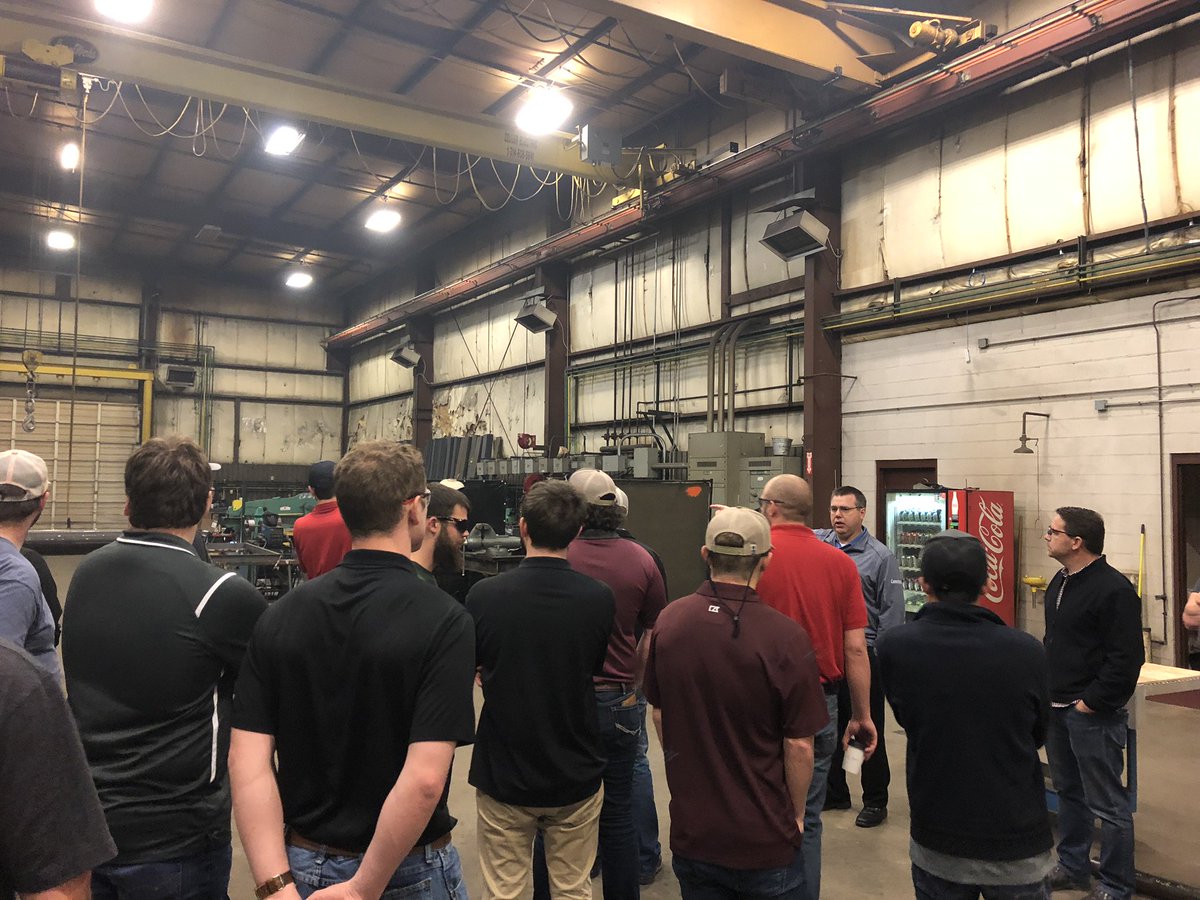 _MurphCo's tweet photo. Thank you Missouri State Department of Technology and Construction Managements students for visiting  Murphy Company (@_MurphCo) to learn more about mechanical contracting. https://t.co/om29lMA1b7  #MurphyOnTheMove #GoMaroon @MissouriState @MSUTCM @MoStateMET
  @TCMJOBS https://t.co/IiiOCGbcEF