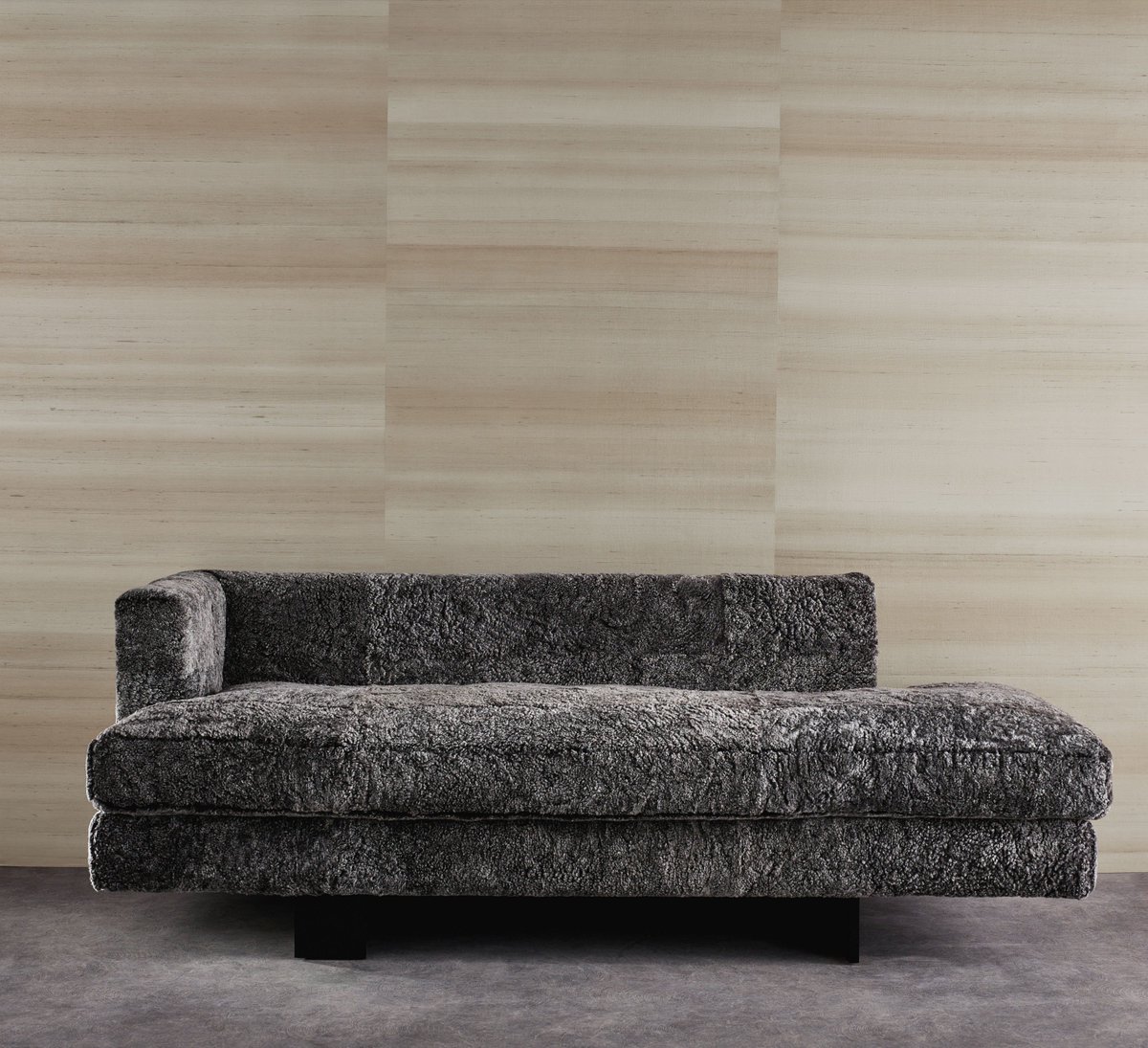 Introducing Sheepskin on a roll... 100% Genuine Australian sheepskin fleeces expertly dyed, matched and sewn together to create a ‘fabric’ supplied at 120cm wide as a continuous roll. #zinctextile #sheepskin #wool #interiordesign #simplicity #texture #designinspiration