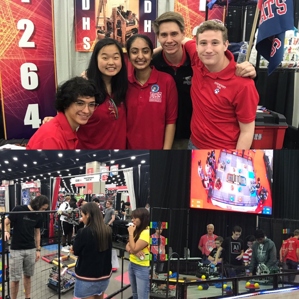VEX Robotics World Championships! Go DeKalb! We have teams from Chamblee HS, Dunwoody HS and Tucker HS competing! <a href="/dcsdctae/">DCSDCTAE</a>  <a href="/DunwoodyHS/">Dunwoody High School</a>