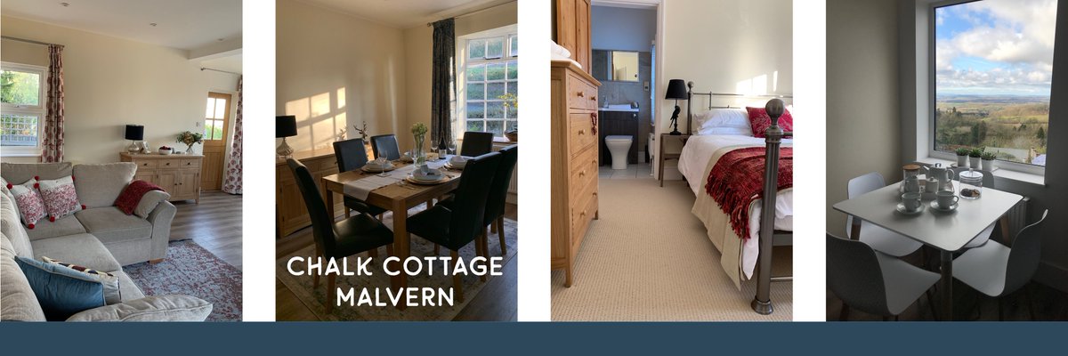 ChalkMalvern's tweet photo. Looking for a break? Chalk Cottage Malvern is situated against #TheMalvernHills on the border of #Worcestershire &amp; #Herefordshire. It has stunning views, a choice of nearby pubs, plenty of opportunities to walk or to visit the towns of #Malvern &amp; #Ledbury https://t.co/c4knKwgrJu https://t.co/bEuMLIIx3s