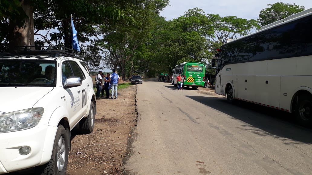 ONUHumanRights's tweet photo. #Arauca Estamos monitoreando el derecho a la protesta social de los campesinos @Albrunori @CancilleriaCol https://t.co/gyWb4Fzyzo