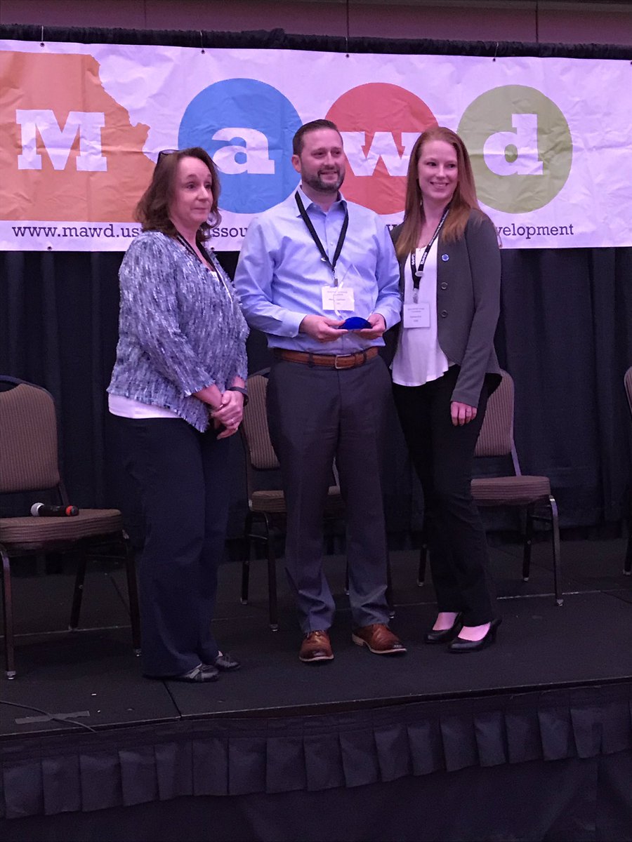 TimGaines1's tweet photo. Congratulations to my good friend Mardy Leathers for receiving MAWD’s Professional of the Year! Well deserved! @MardyLeathers #mawd2019 https://t.co/qXsqpaGRsq