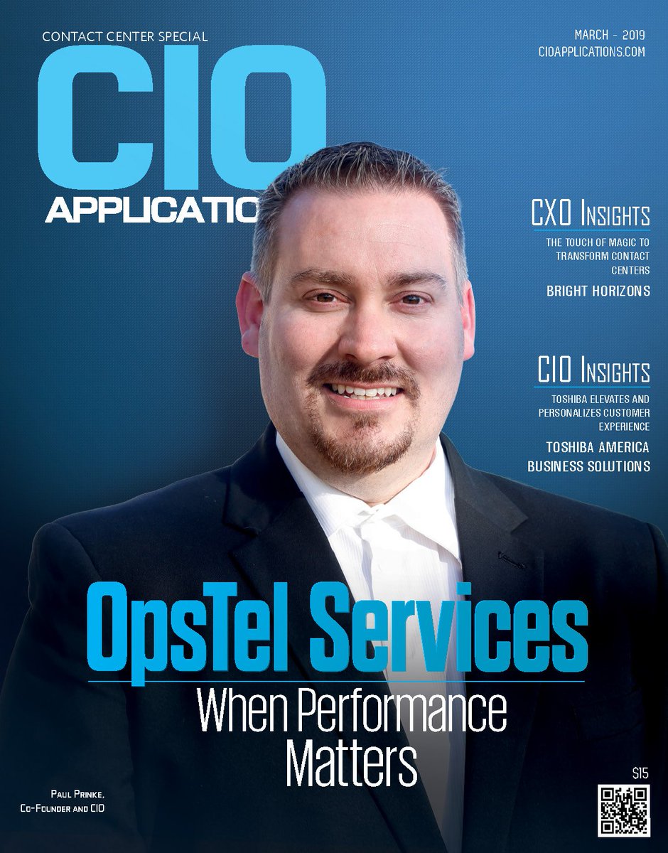 Check out our Cover Story featured in CIO Applications Magazine cioapplications.com/magazines/Apri…. We were selected as a TOP 10 Contact Center Consulting Service! It's a great read about our company, the founder's and our capabilities. #callcenter #contactcenter #CX19 #ICMI #ccexpo #CX