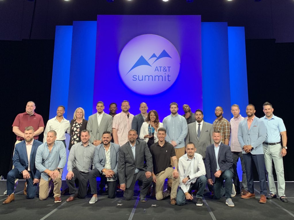 WilliamGStovall's tweet photo. Big congrats to our 2018 New England summit winners! That’s a great looking crew on stage! So proud of all they accomplished in 2018! #DomiNatE @TheRealOurNE https://t.co/j3yRqjnr6h
