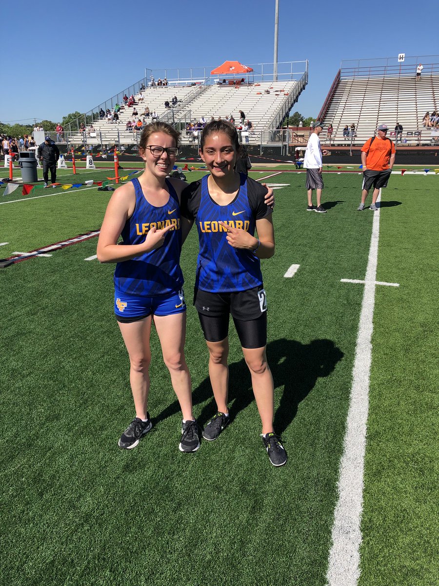 Audrey Shaw (on right) 1st place at Regionals and has beat the school record with a time of 11:47.69! #statebound Lexi Thern (on left) placed with a time of 13:38.82. Great job girls!