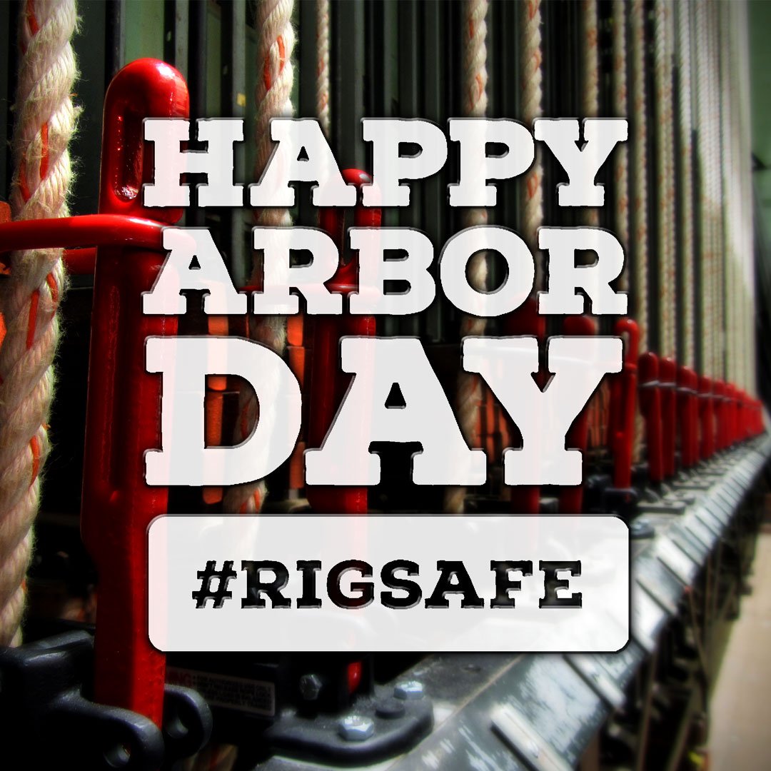 StarliteAVL's tweet photo. Happy #RigSafe Day. Thanks to all the riggers for keeping our clients and shows safe today and every day! #Starlite #USITT #ESTA #ETCP #Rigging #Safety #HugARiggerToday https://t.co/ZpQS8G7CiB