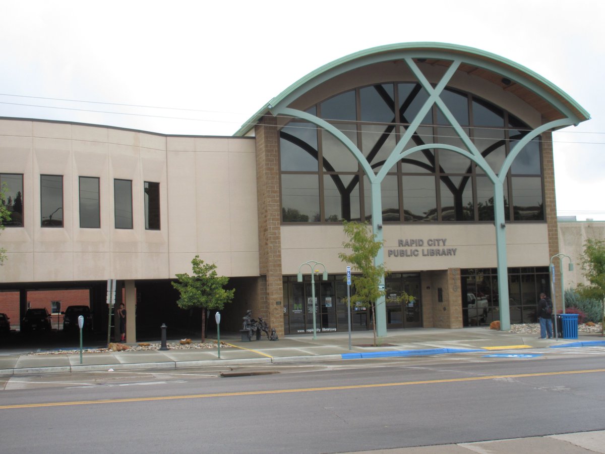 rcgov's tweet photo. Rapid City Public Library is pleased to announce that starting May 1, there will be no more late fees on children’s materials. This includes books, audiobooks and DVDs. We are making this change to better support our community’s literacy and early childhood education. https://t.co/LAeLK1P6Tl