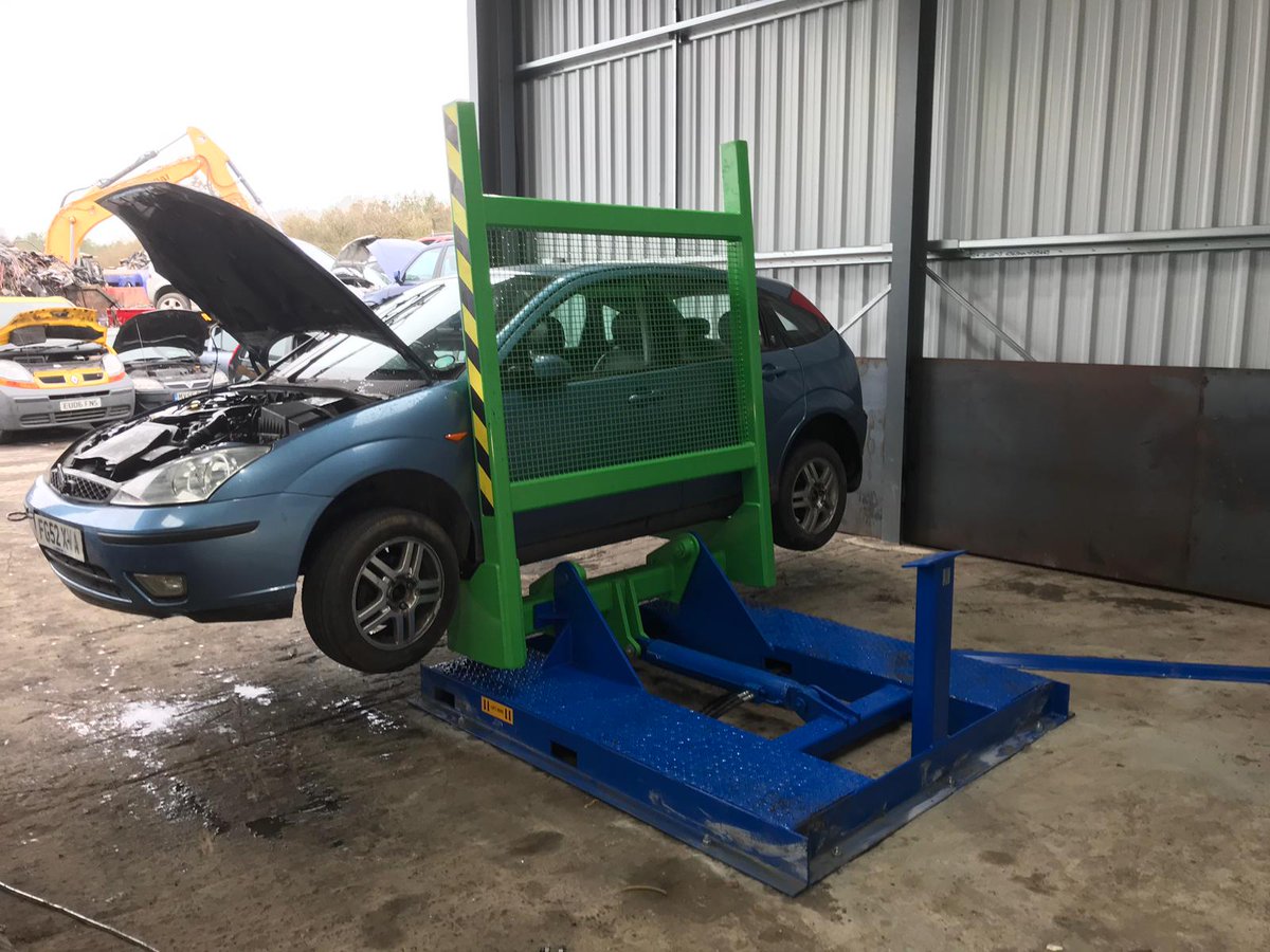 Side Tip Installed at Abbey Metals this week! 🚗♻️