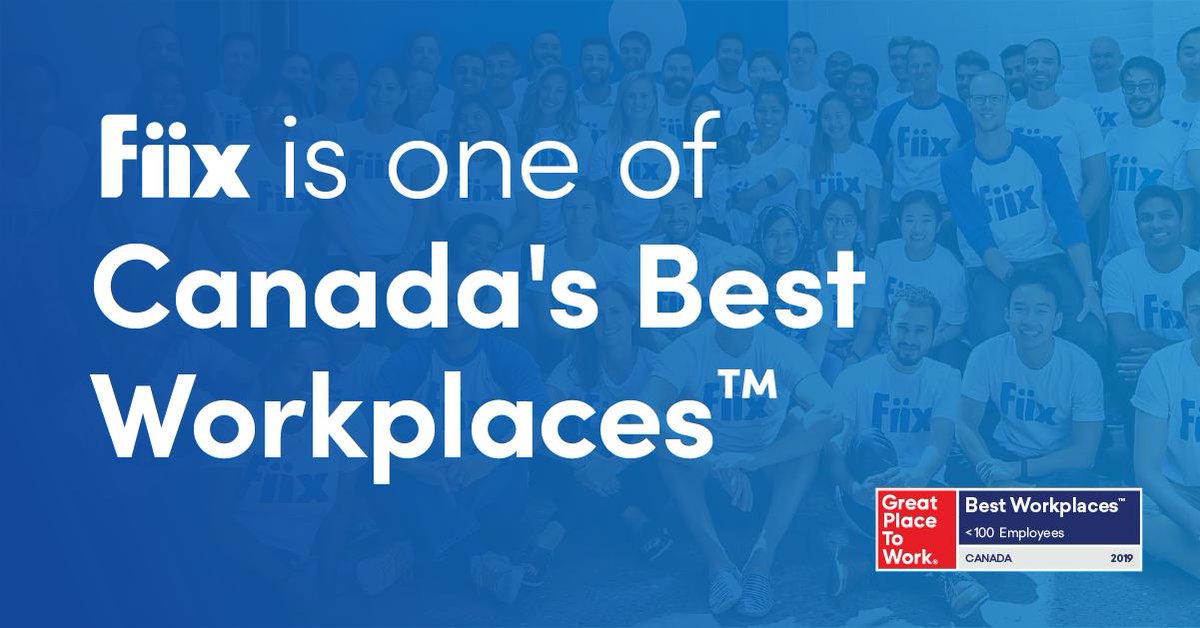 shawdaniel's tweet image. Fiix is one of Canada’s Top 20 Best Places to Work!

I take pride in the work we do @FiixSoftware and this is at the top of the list. Hiring great people and providing an a place for them to learn, grow and thrive makes everything else possible.