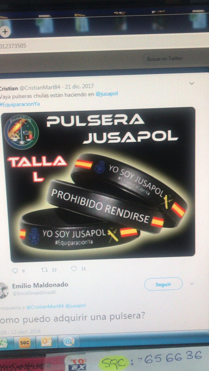 Laura1980Dming's tweet photo. @jusapol Hola donde puedo comprar esa pulsera ?? https://t.co/xN2H7aF8E3