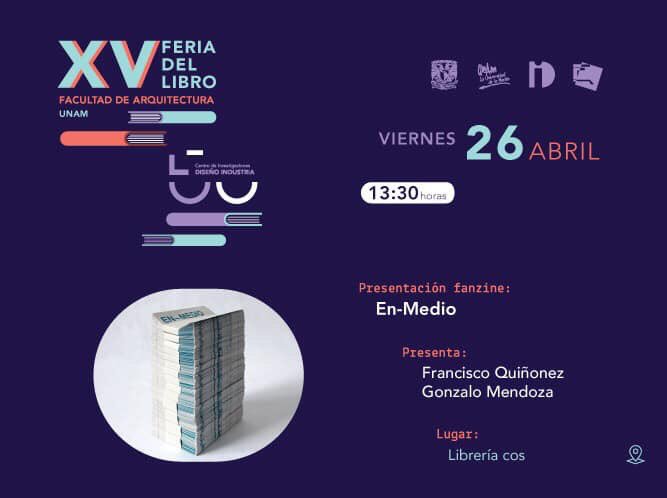 Les informamos que la presentación de las 11:30 fue cancelada. Pero los esperamos a las 13:30 en la librería COS.
