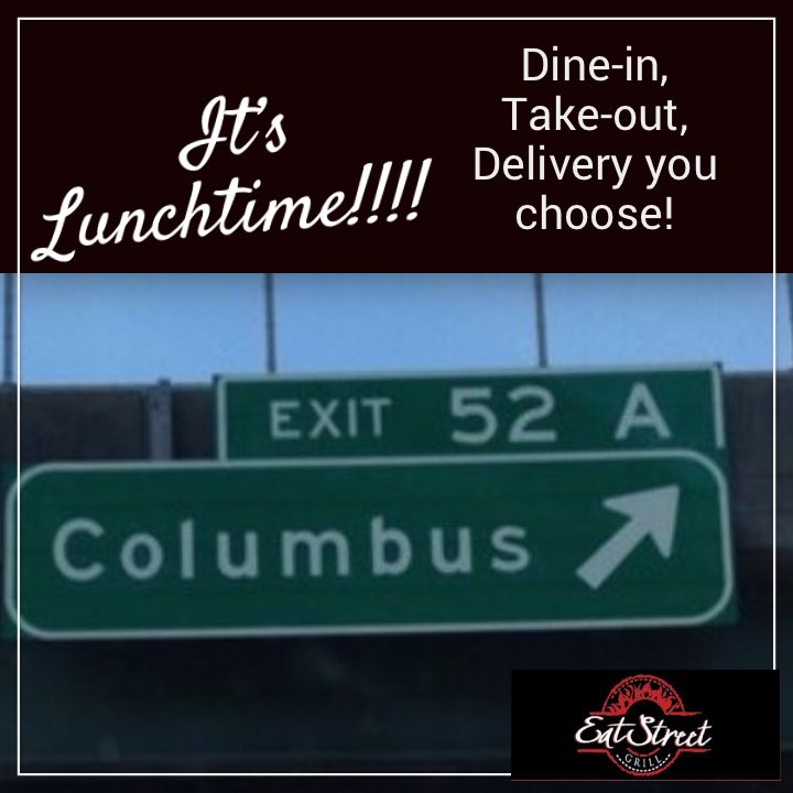 MrsG71611's tweet photo. Nothing screams a party on your tastebuds than Eat Street’s flavors from our array of dishes! Come on down the Columbus and grab lunch for you, the office, and/or family TODAY! Dine- in, Take-out, or Delivery, you choose. We’d be glad to have you!
#visitsouthjersey #de #philly https://t.co/mlUAfEacx1