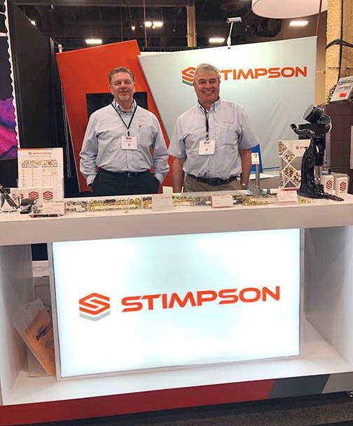 Today is the last day to stop by booth #4606 and say hello to Bill and Art!
#Stimpson #grommets #signexpo #signexpo2019
