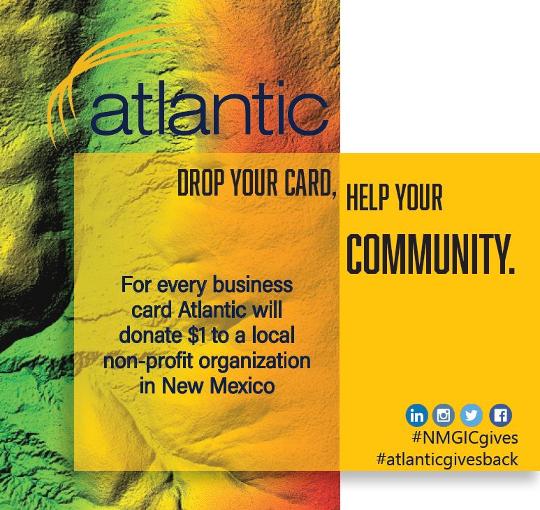 AtlanticGrp's tweet photo. We are excited to be back in the Land of Enchantment for the @NMGIC_Inc Spring Conference! Please take time to meet with @kimdenney at our booth! #NMGIC #NMGICgives #atlanticgivesback https://t.co/67Sx4n6txH