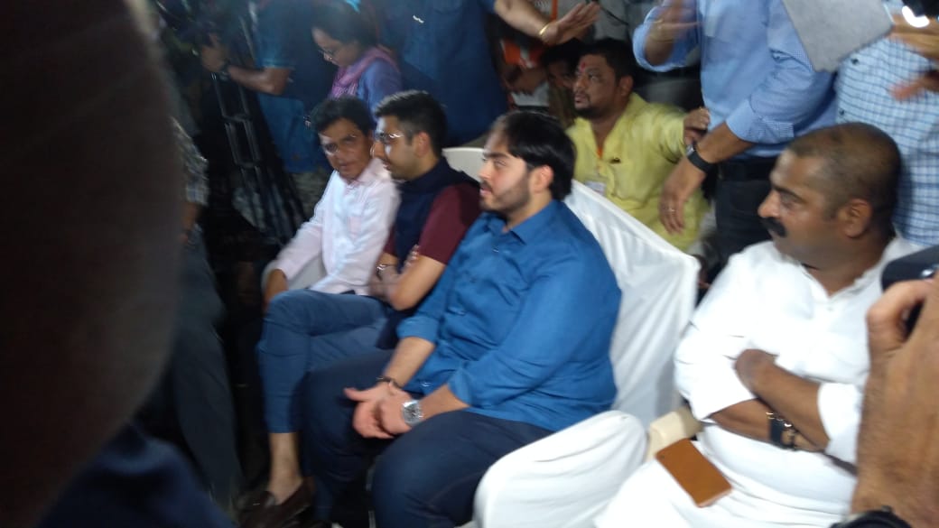 Anant Ambani attends PM Narendra Modi’s BKC Mumbai rally