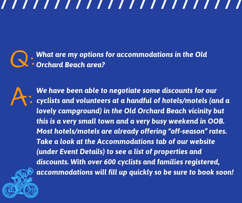 NeParkinsons's tweet photo. Wondering where to stay for the ride? https://t.co/PFATBlFS98
