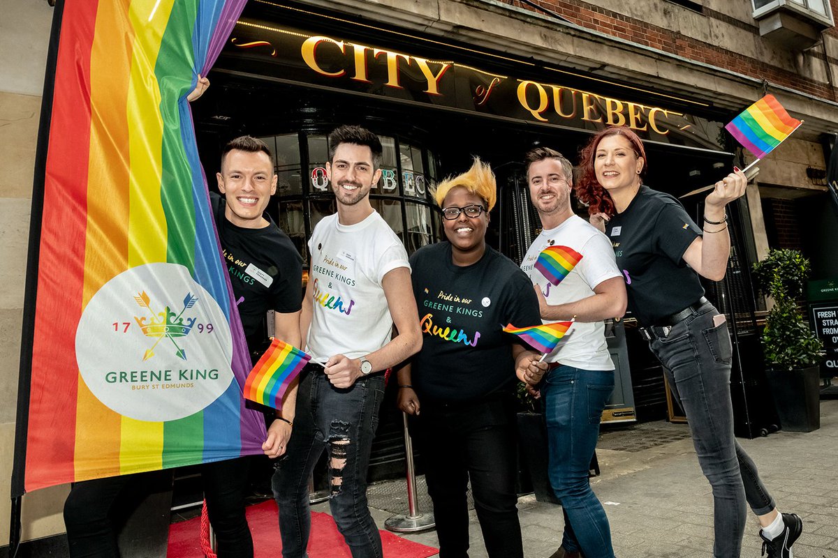 We're proud that last night we launched our new LGBT+ network, The Village Greene, at the City of Quebec in London. The network was set-up by employees to provide a strong support network that is focused on promoting and enhancing the #LGBT+ community’s experience at Greene King.