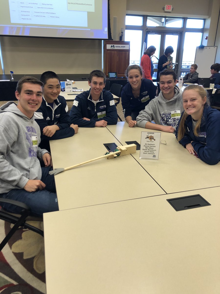 aflatebo's tweet photo. High schoolers accepted a STEM challenge from their elem. principal to help a Ss be able to raise her hand for the AT Challenge.  They 3D printed the size of her actual hand so she could “raise her own hand.” #empathy #heartwarming @AGWSRNATION @AGWSRLibrary #craeaStuTech https://t.co/aBE8G8TDsB