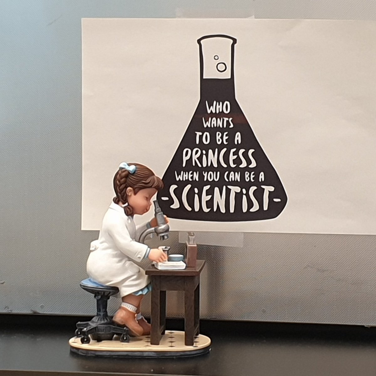 This is for all young aspiring female scientists out there.