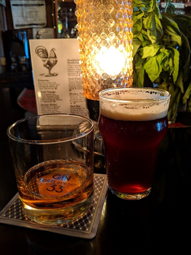 kaysbar's tweet image. Rye whiskey with @NatianBrewery handful red ale back.  Its a great afternoon combo.  Although it probably works for breakfast too