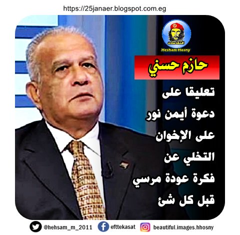 حازم حسني تعليقا على دعوة أيمن نور: على الإخوان التخلي عن فكرة عودة مرسي قبل كل شئ