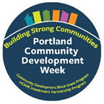 CityPortland's tweet photo. Did you know that any non-profit serving low/mod income Portlanders can apply for a grant through #CDBG check out https://t.co/GhVhdMRuTO #CDWeek2019 https://t.co/W11CymImvs