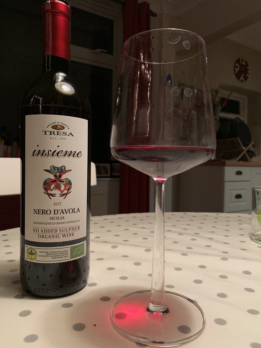 Fabo80s's tweet photo. Nero d'Avola o'clock. I'm still trying to understand it #fridaytheme https://t.co/FYijNtKM01