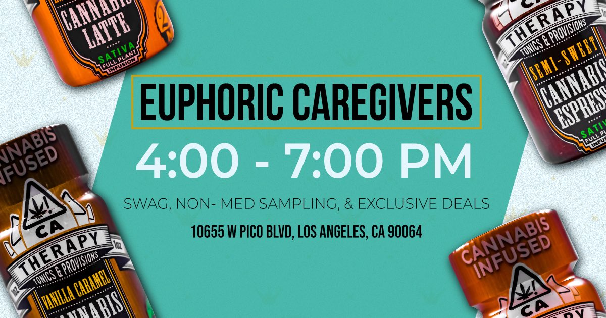 Come see us today ⁦<a href="/EuphoricCare/">Euphoric Caregivers</a>⁩