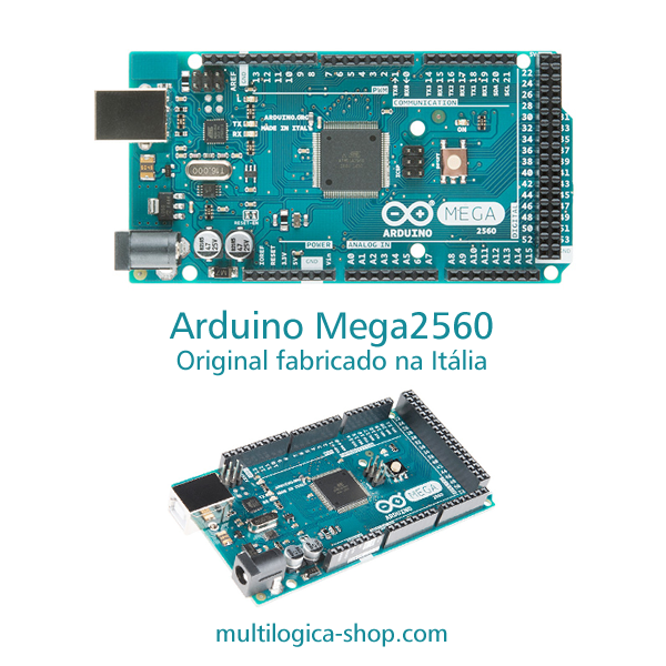 multilogicashop's tweet image. Arduino Mega 2560 Original fabricado na Itália. A Multilógica-Shop é distribuidora oficial no Brasil da linha Arduino. 
Visite nosso site e veja todas as placas Arduino originais disponíveis para envio imediato para todos o Brasil: multilogica-shop.com/arduino/origin…
#arduino #arduinomega