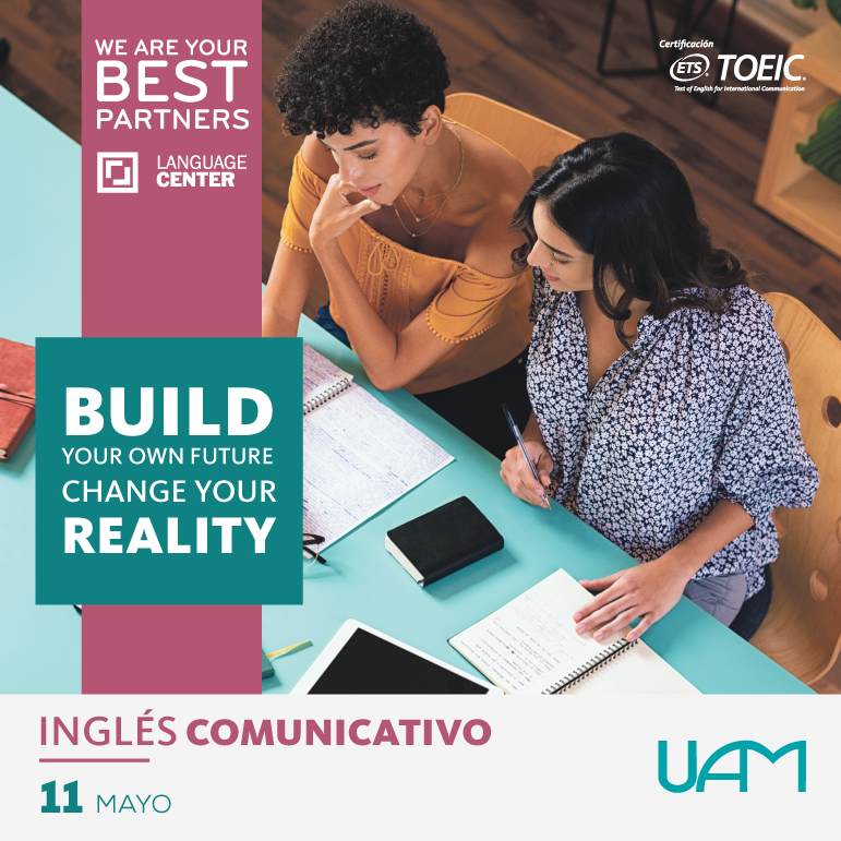 UAMNica's tweet image. Tu oportunidad de aprender Inglés con fluidez es ahora.
 Matricúlate en nuestro #LanguageCenter 
 #UAM