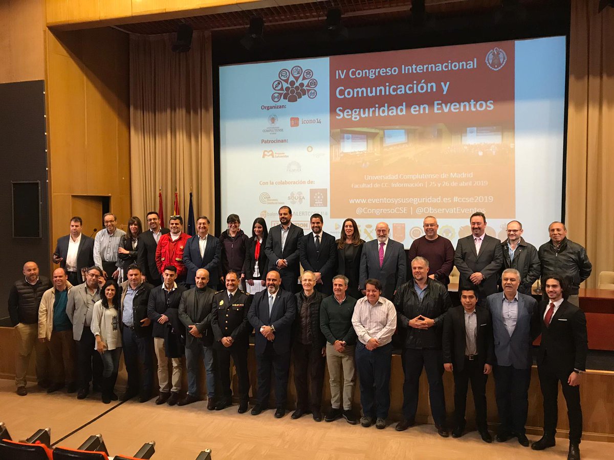 Congreso Comunicación y Seguridad en Eventos tweet media