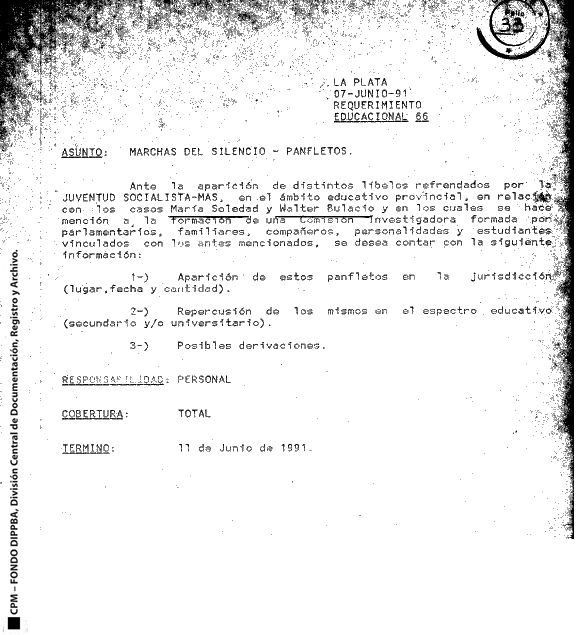 RealpolitikOK's tweet photo. #LOSREDONDITOS | Documentos secretos: El espionaje al entorno de Walter Bulacio https://t.co/Gba83BDb6k https://t.co/SOkFDJSKGi