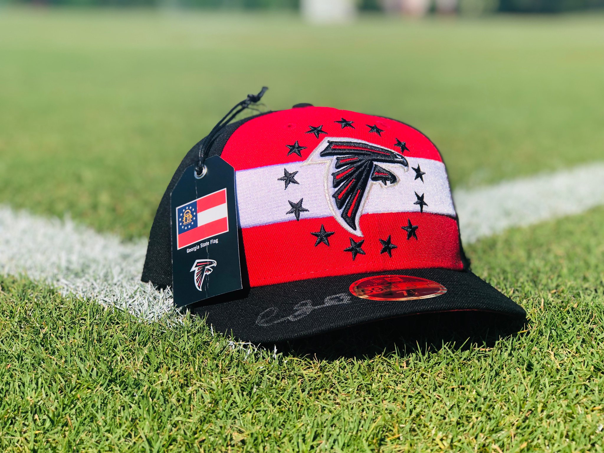 green atlanta falcons hat