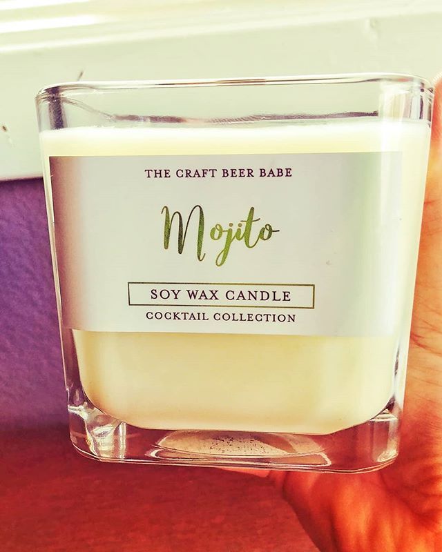 Launching my spring scents tomorrow in #BrightonColorado at the 3rd Annual Brew & Q at Lulu's Farm. Here is a peek at one of them. #Mojito feature notes of sweet sugar, rum and refreshing mint. Great bathroom candle & similar to a #mintjulep for the upcom…