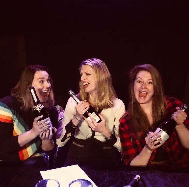 This was so much fun last night! Thank you <a href="/ShappiKhorsandi/">Shaparak Khorsandi شاپرک خرسندی</a> &amp; <a href="/tiffstevenson/">Tiffany Stevenson</a> for joining us! Eps out in a couple of weeks! 🥂🥂🥂🥂🥂🥂