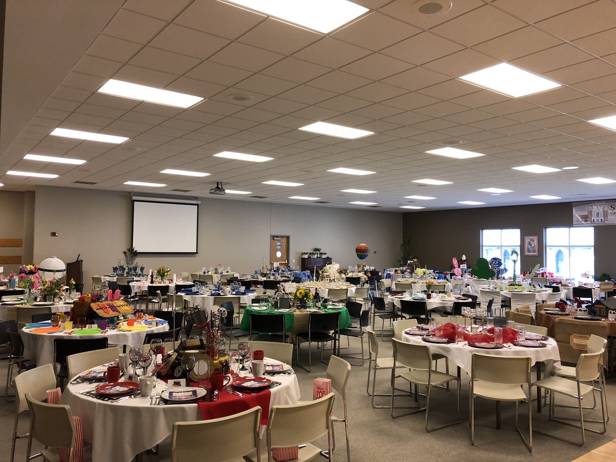 In a little over an hour these wonderfully decorated tables will be buzzing for the 12th annual #TotallyTables