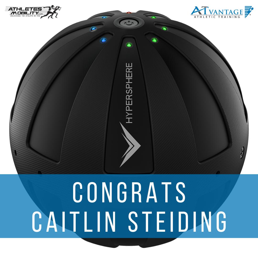 theATvantage's tweet image. Thank you to everyone who entered our #GIVEAWAY with Athlete's Mobility! We're excited to announce that the #hypersphere had the most votes, and the winner is Caitlin Steiding! We appreciate all the entries &amp;amp; thoughtful responses. #theATvantage